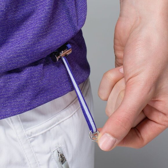 Lululemon Rest Less Tank Heathered Bruised Berry / Wee Stripe Bruised Berry - Picture 8 of 14